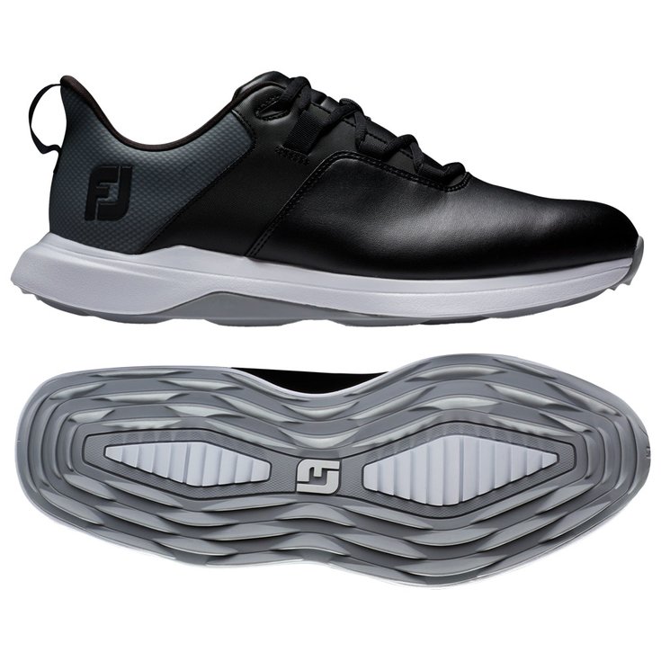 Footjoy Chaussures sans spikes ProLite Black Grey Présentation