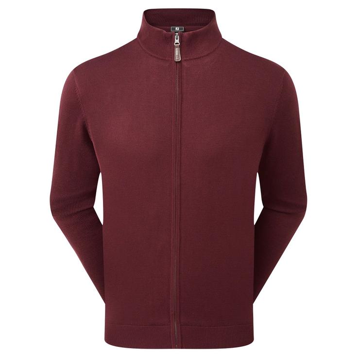 Footjoy Veste Drirelease Full Zip Lined Sweater Port Présentation