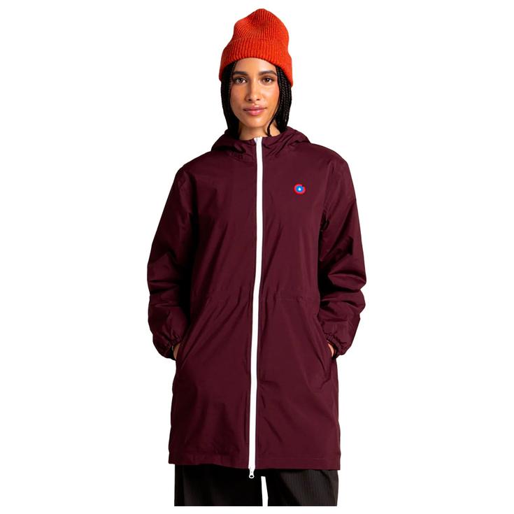 Flotte Kapuzenjacke Pompidou Prune Präsentation