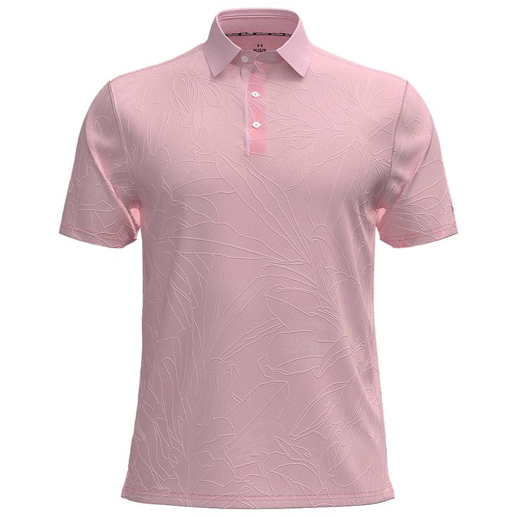 Under Armour Polohemde ArmourDry Jacquard Raise Azalea Prime Pink Präsentation