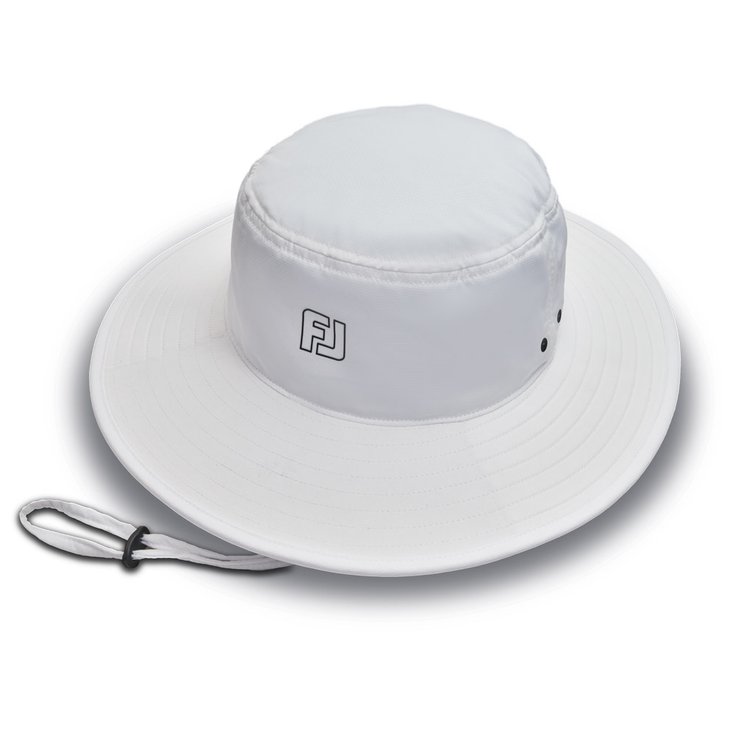 Footjoy Hut Temposeries Sun Hat White Präsentation