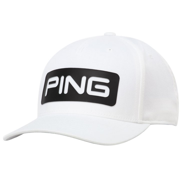 Ping Cap Tour Classic Cap White Black Präsentation