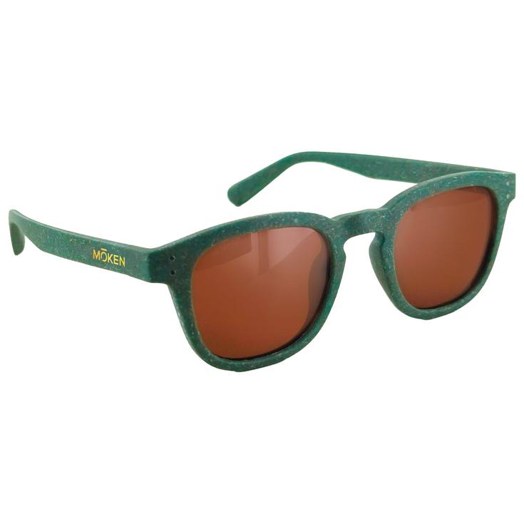 Moken Vision Sonnenbrille Quincy Kaki Brown Cat.3 PolarizedW Präsentation