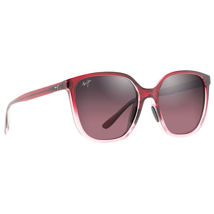 Maui Jim Sonnenbrille Good Fun Framboise Fondu Maui Rose Mineral Superthin Präsentation
