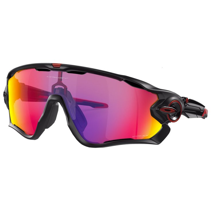 Oakley Sonnenbrille Jawbreaker Matte Black Prizm Road Präsentation
