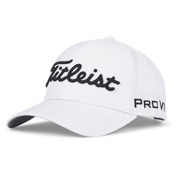 Titleist Casquettes Tour Performance White Black Présentation
