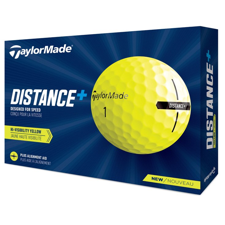 Taylormade Neue Golfbälle Distance+ Yellow Präsentation
