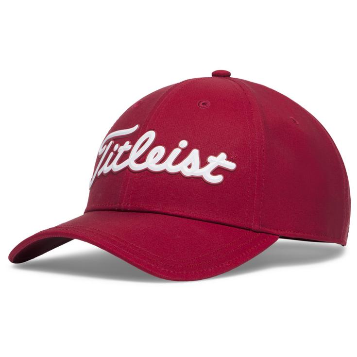 Titleist Cap Players Performance Ball Marker Crimson White Präsentation