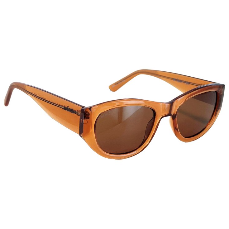 Moken Vision Sonnenbrille Lisa Orange Brown Polarized Cat.3 Präsentation
