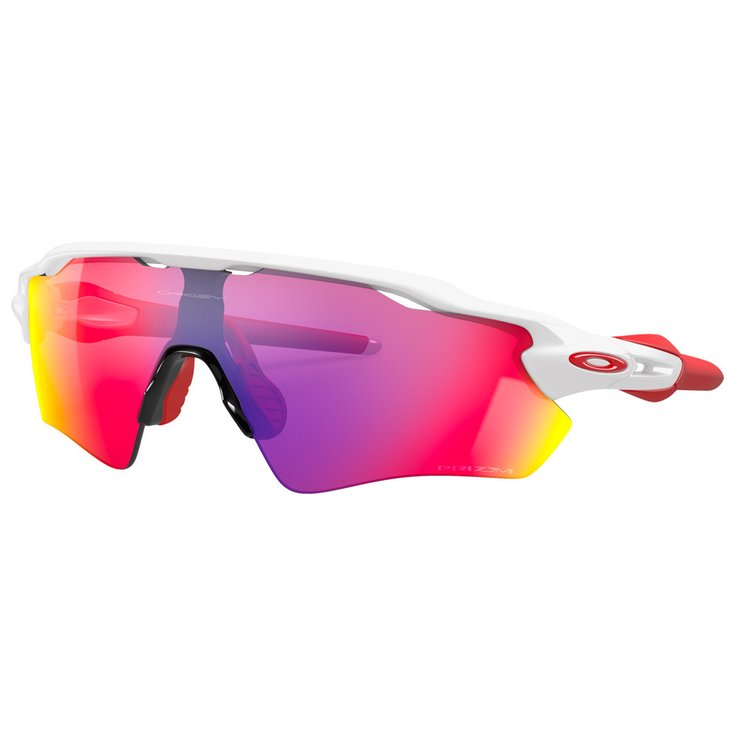 Oakley Sonnenbrille Radar Ev Path Polished White Prizm Road Präsentation