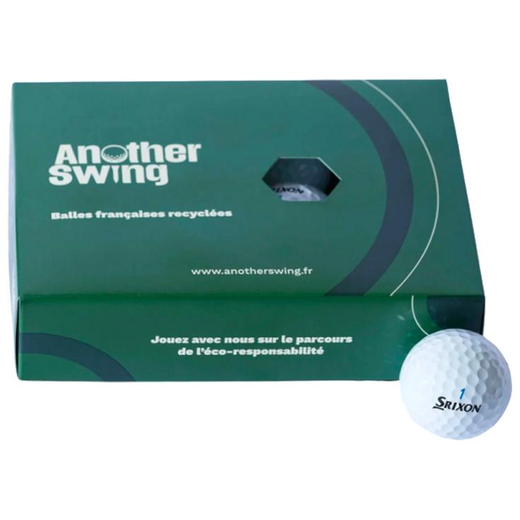 Another Swing Gebrauchte Golfbälle 12 Balles Recondionnées Confirmé White Präsentation