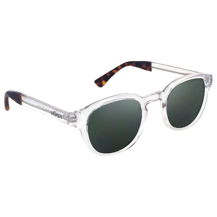 Moken Vision Lunettes de soleil Otis Cristal Tortoise Green Cat.3 Polarized Présentation