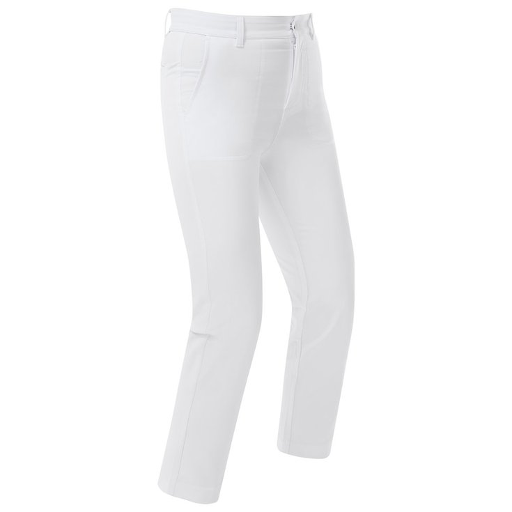 Footjoy Pantalon Stretch Cropped Pants 7/8 White Présentation