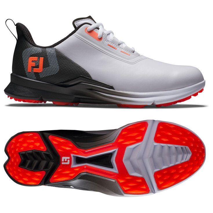 Footjoy Fuel White Black Coral 