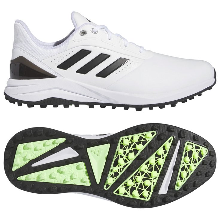 adidas Schuhe ohne Spikes Solarmotion 24 White Black Green Spark Präsentation