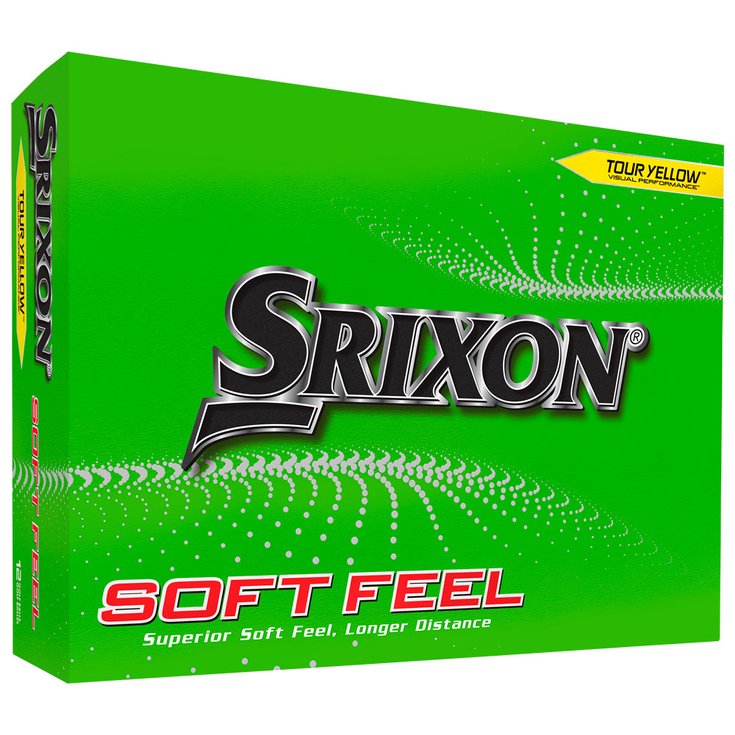 Srixon Balles neuves Soft Feel 13 Tour Yellow Présentation