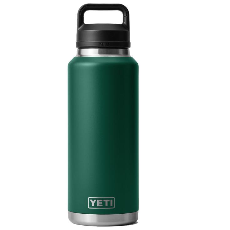 Yeti Trinkflasche Rambler 46 Oz (1,4L) Black Forest Green Präsentation