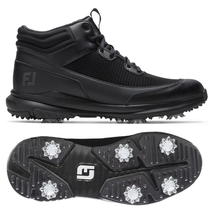 Footjoy Schuhe mit Spikes Stormwalker Black Präsentation