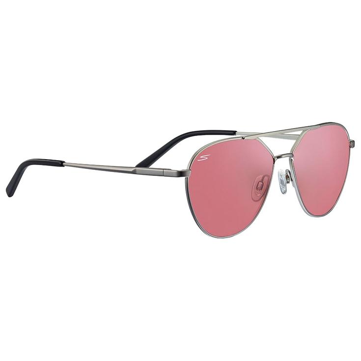 Serengeti Sonnenbrille Odell Matte Silver Saturn Sedona Präsentation
