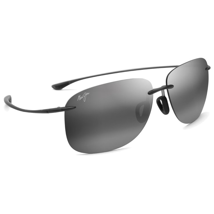 Maui Jim Sonnenbrille Hikina Matte Grey Maui Pure Lt Gris Neutre Präsentation