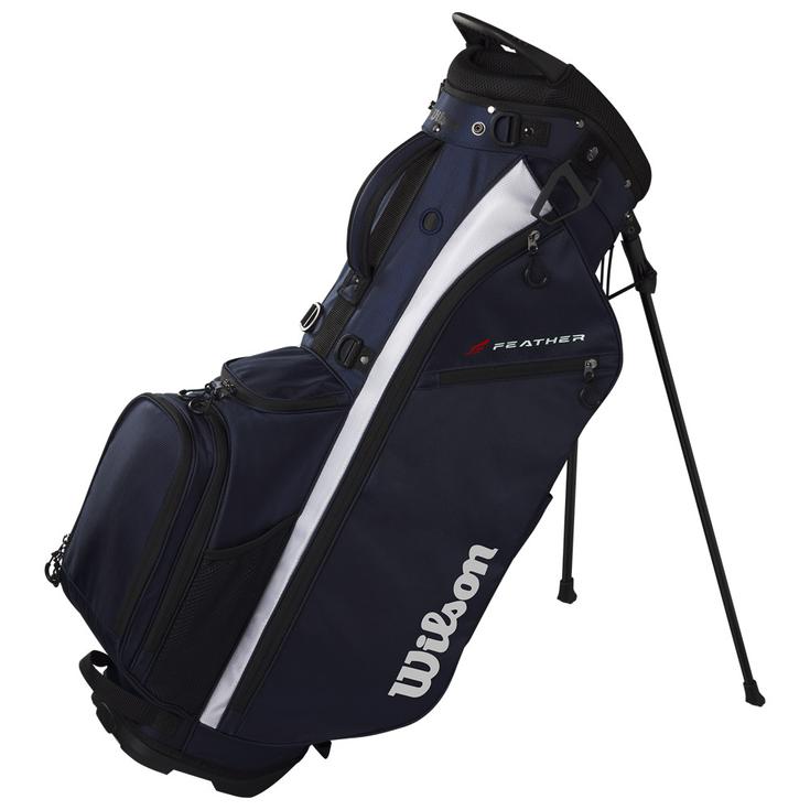 Wilson Staff Standbag (Komplettsatz) Feather Stand Navy White Präsentation