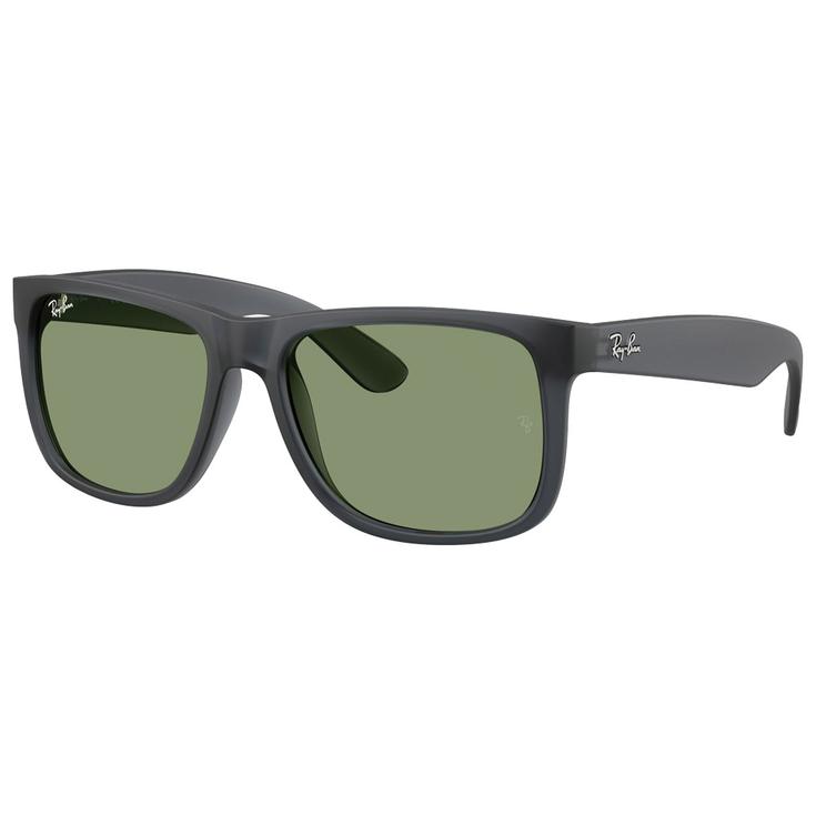 Ray Ban Sonnenbrille RB4165 Justin Classic Mat Grey Opaline Green Präsentation