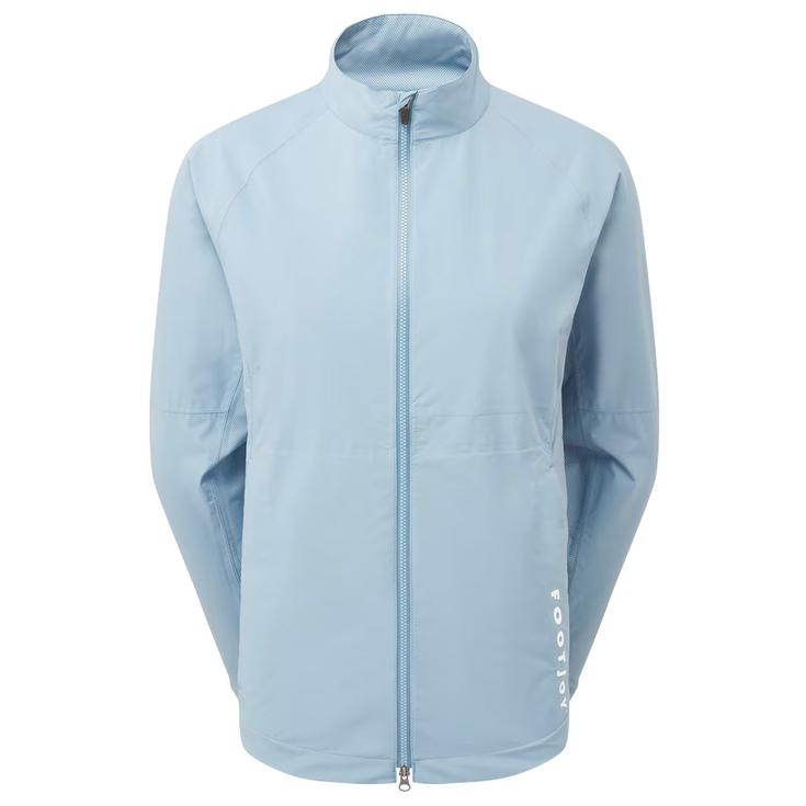 Footjoy Veste pluie Hydrolite X Jacket Windward Blue White Dot Présentation