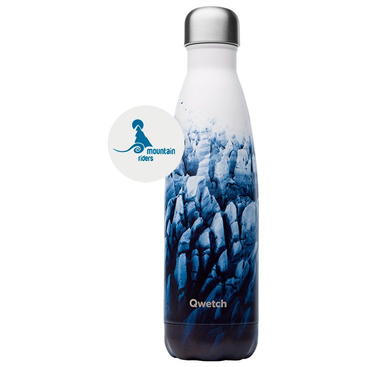 Qwetch Trinkflasche Originals 500ml Glacier Präsentation