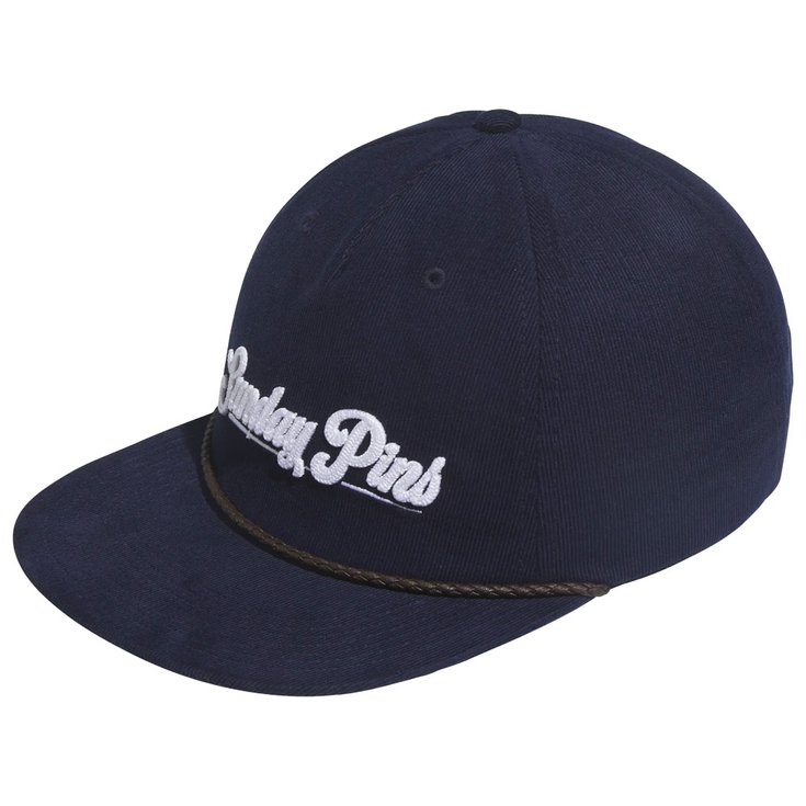 adidas Casquettes Cord Lthr Collegiate Navy Présentation