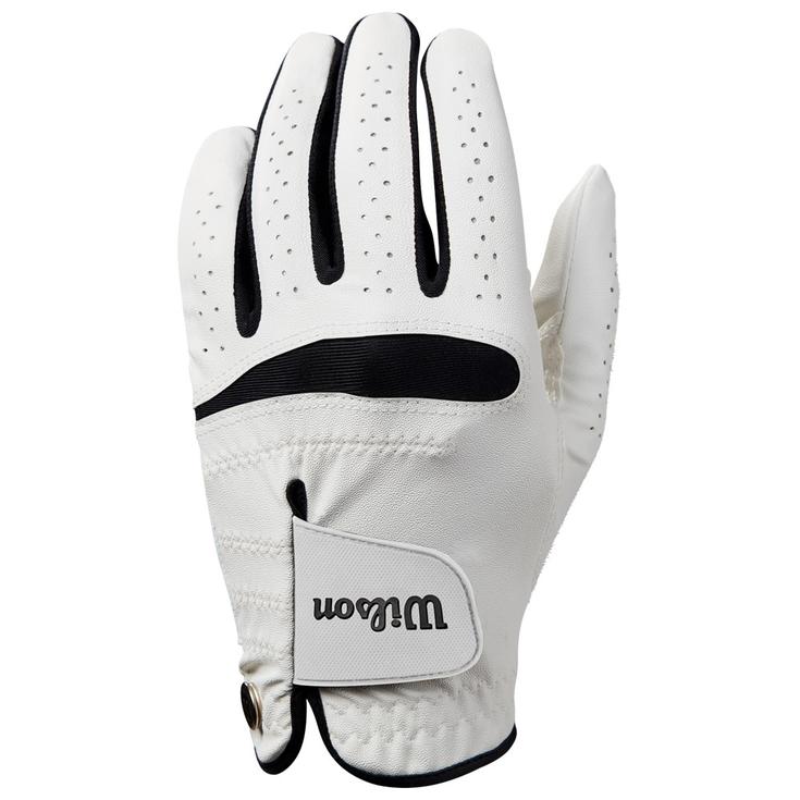 Wilson Staff Gants synthetiques classiques (Unité) Feel Plus White Droitier - M Présentation