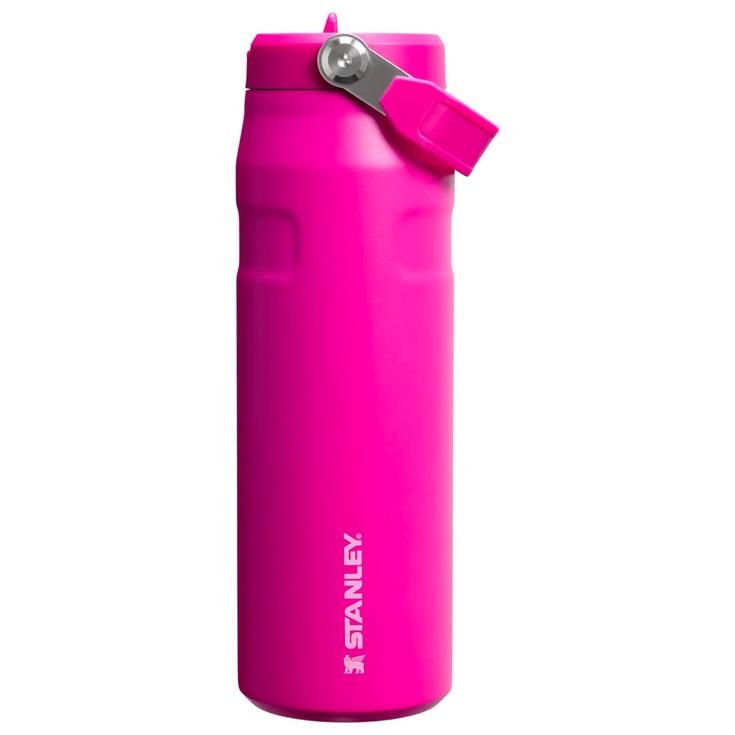Stanley Trinkflasche The Iceflow Bottle Flip Straw 2.0 0.7L Violet Blossom Präsentation