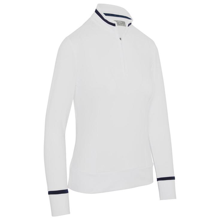 Callaway Golf Thermal Long Sleeve Colour Bloc Bright White 