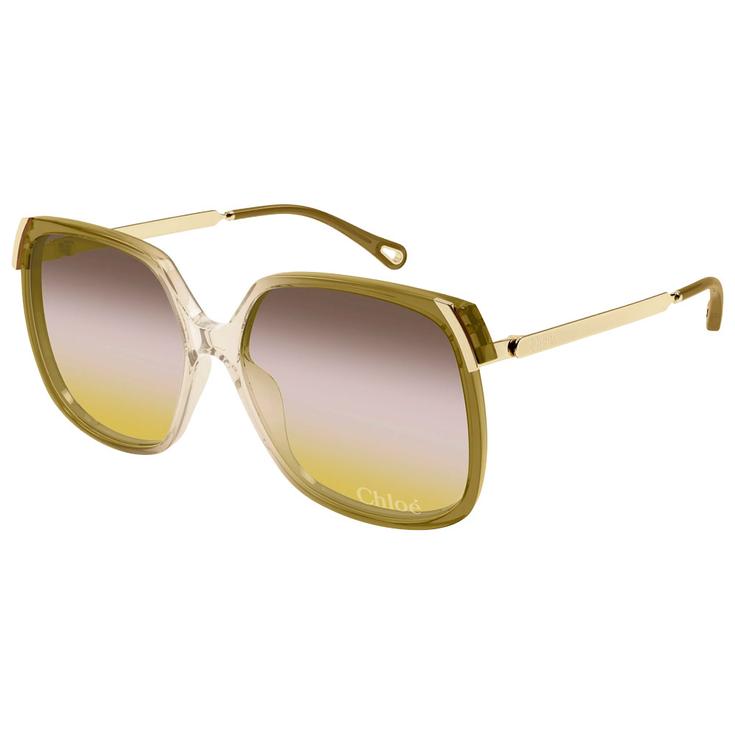Chloé Lunettes de soleil CH0286S 008 Beige Gold Pink Présentation
