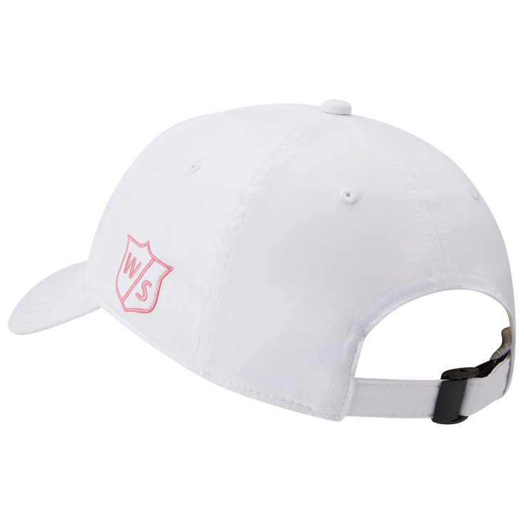 Wilson Cap Pro Tour Women White Pink Rücken