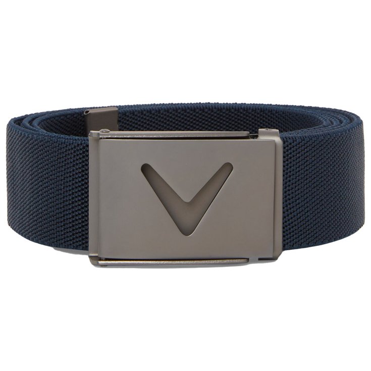 Callaway Golf Gürtel V-Logo Web Belt Peacoat Präsentation