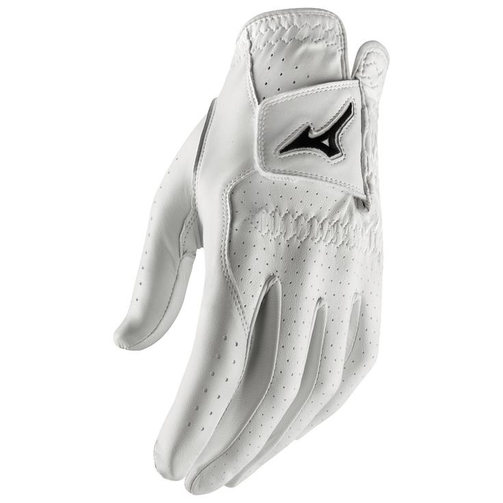 Mizuno Gants cuirs classiques (Unité) Pro Glove White 