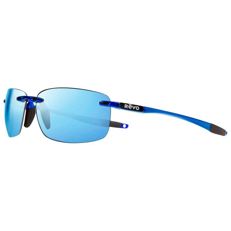 Revo Sonnenbrille Descend N Crystal Blue Serilium+ Blue Water Polarized Präsentation