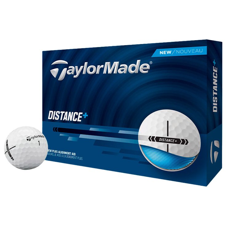 Taylormade Balles neuves Distance+ White 