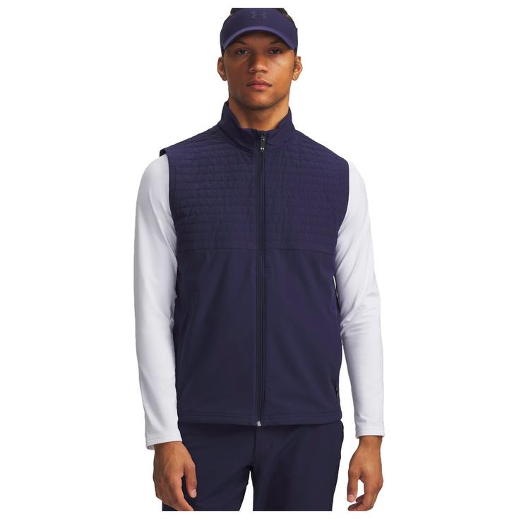 Under Armour Jacke Drive Pro Vest Midnight Navy Black Präsentation