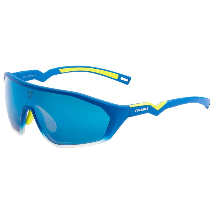 Vuarnet Sonnenbrille Trek Bleu Vert Polar Blue Flash Hd Präsentation