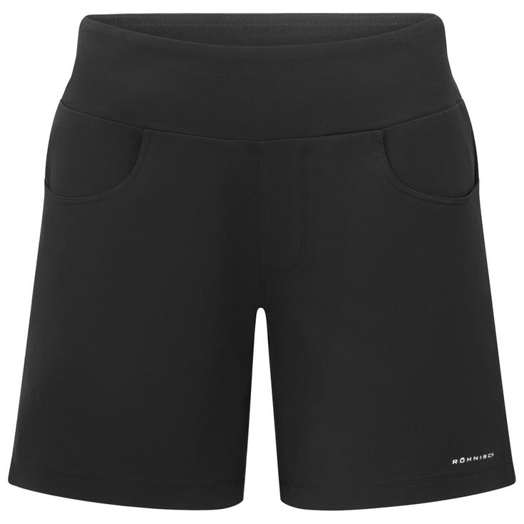 Rohnisch Shorts Twill Stretch Pull On Black Präsentation