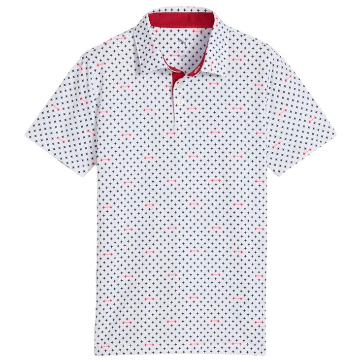 Puma Golf Polohemde Boys Burgh Polo White Glow Präsentation