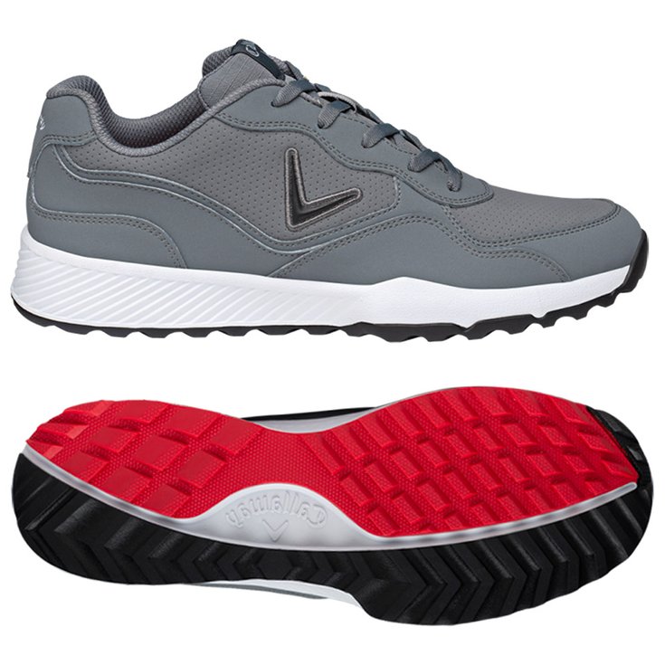Callaway Golf Chaussures sans spikes The 82 Charcoal White Présentation