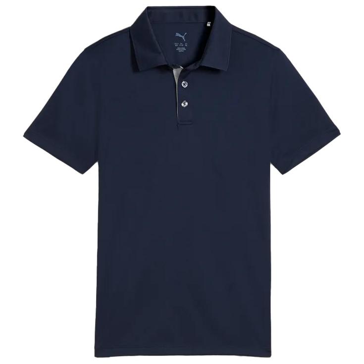 Puma Golf Polohemde Boys Pure 2.0 Polo Deep Navy Präsentation