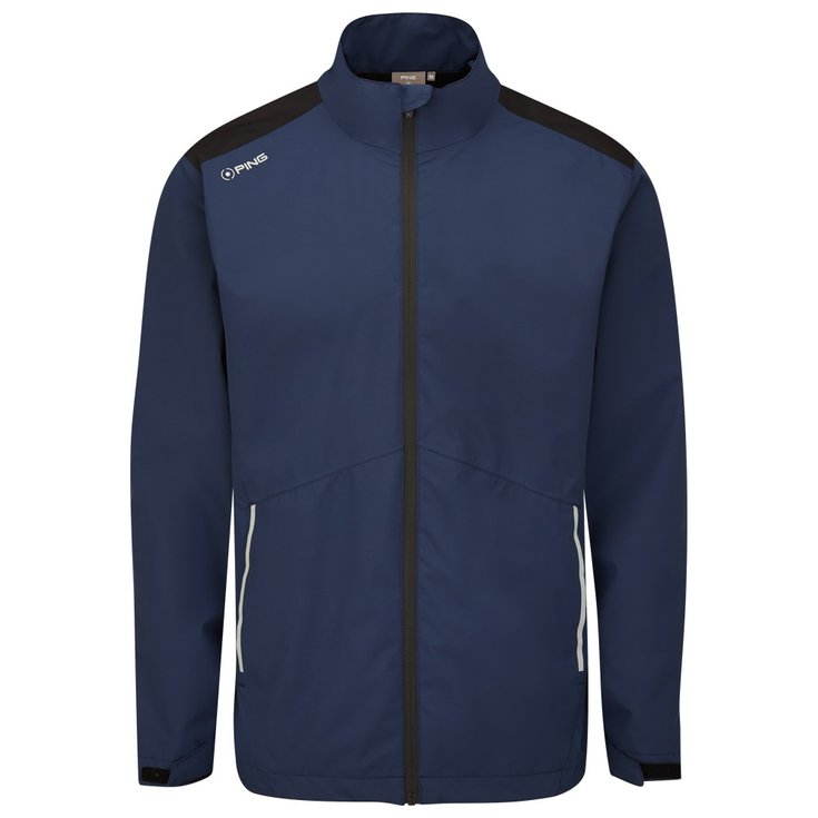 Ping Veste Sensordry S2 Jacket Oxford Blue Black Présentation