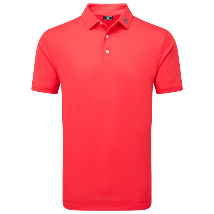 Footjoy Stretch Pique Solid Hibiscus 