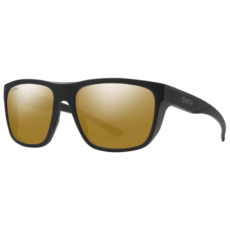 Smith Sonnenbrille Barra Matte Black Chromapop Bronze Polarized Mirror Präsentation