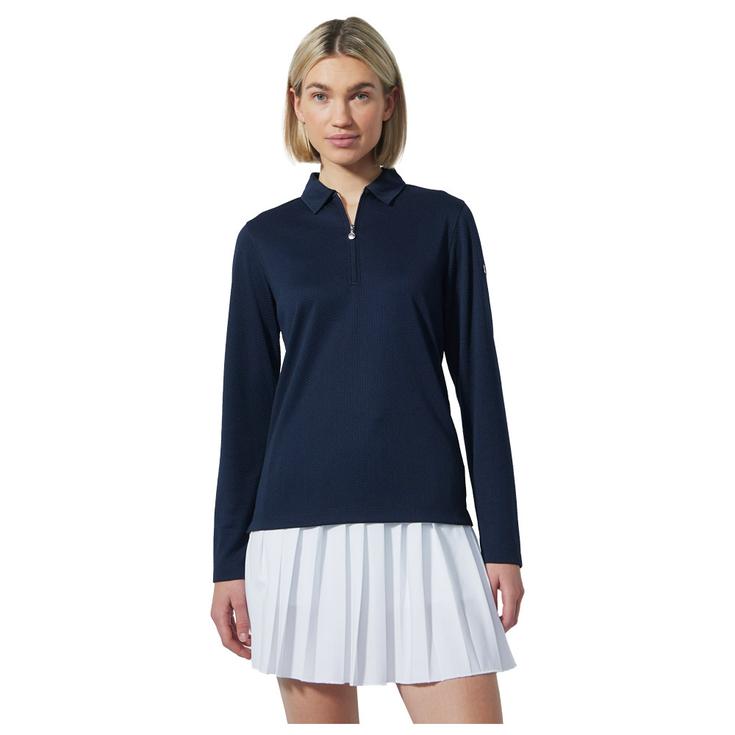 Daily Sports Polohemde Peoria Ls Polo Shirt Navy Präsentation