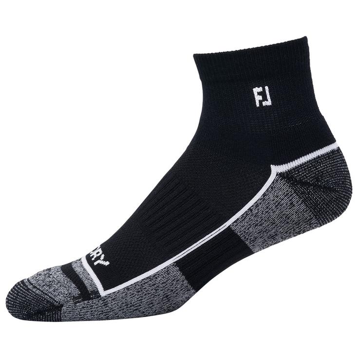 Footjoy Socken Prodry Quarter Black Präsentation