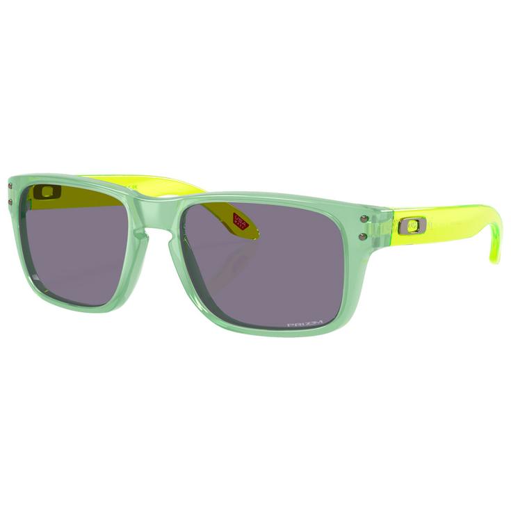Oakley Sonnenbrille Holbrook Xxs Transparent Jade Prizm Grey Präsentation